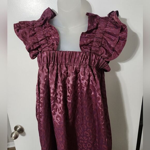 Inclán Studio Dress print leopard size M - Picture 5 of 11
